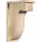 Ekena Millwork Del Monte Rough Sawn Corbel w/Backplate, Douglas Fir, 8"W x 14"D x 22"H COR08X14X22DEL01RDF - alternate 1